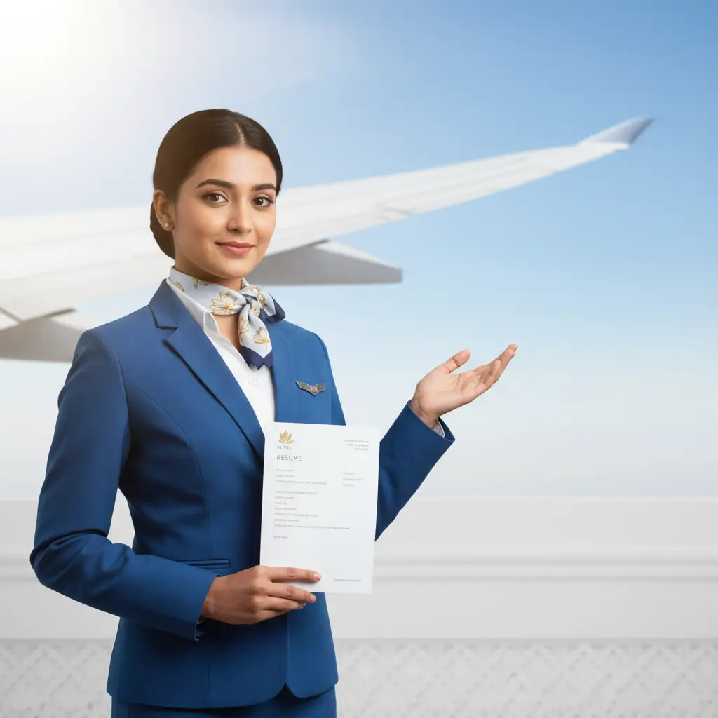 Air Hostess Resume For Freshers In India