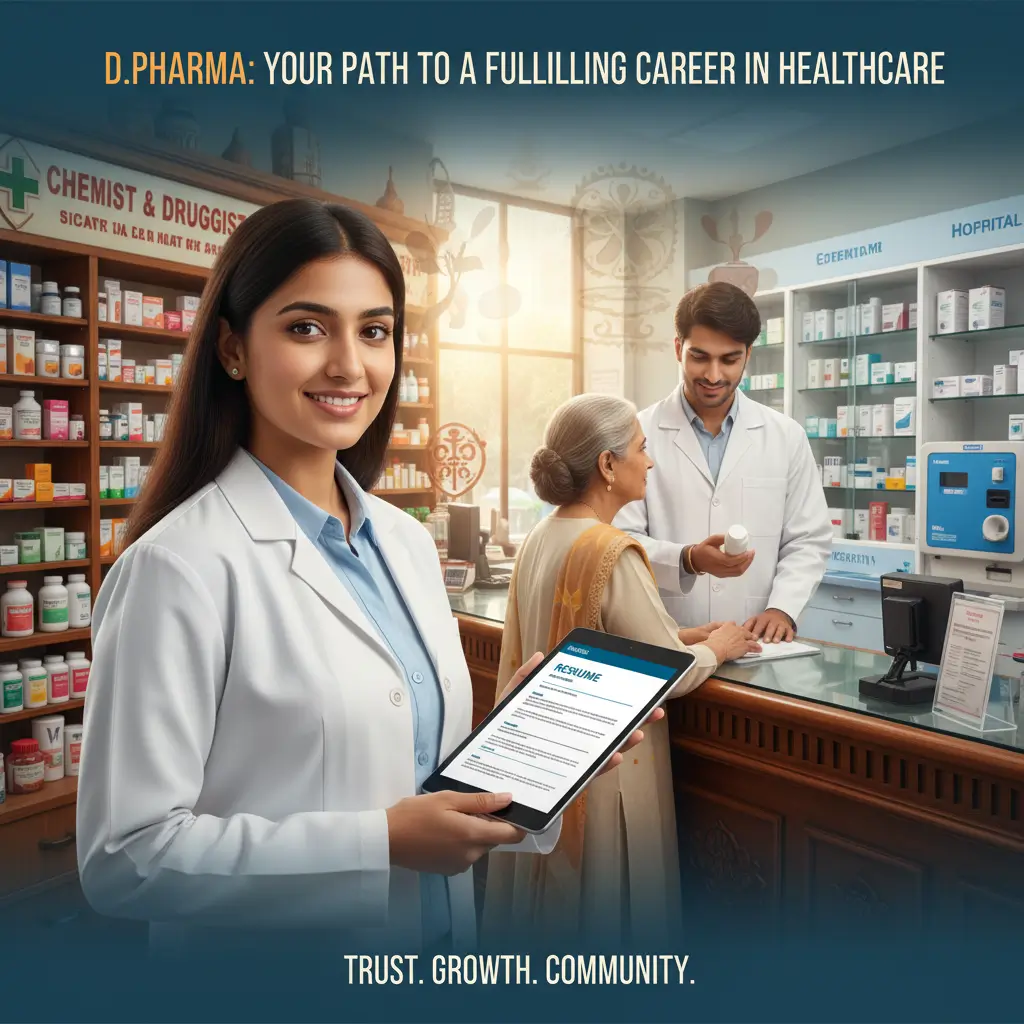 D Pharma Resume Format