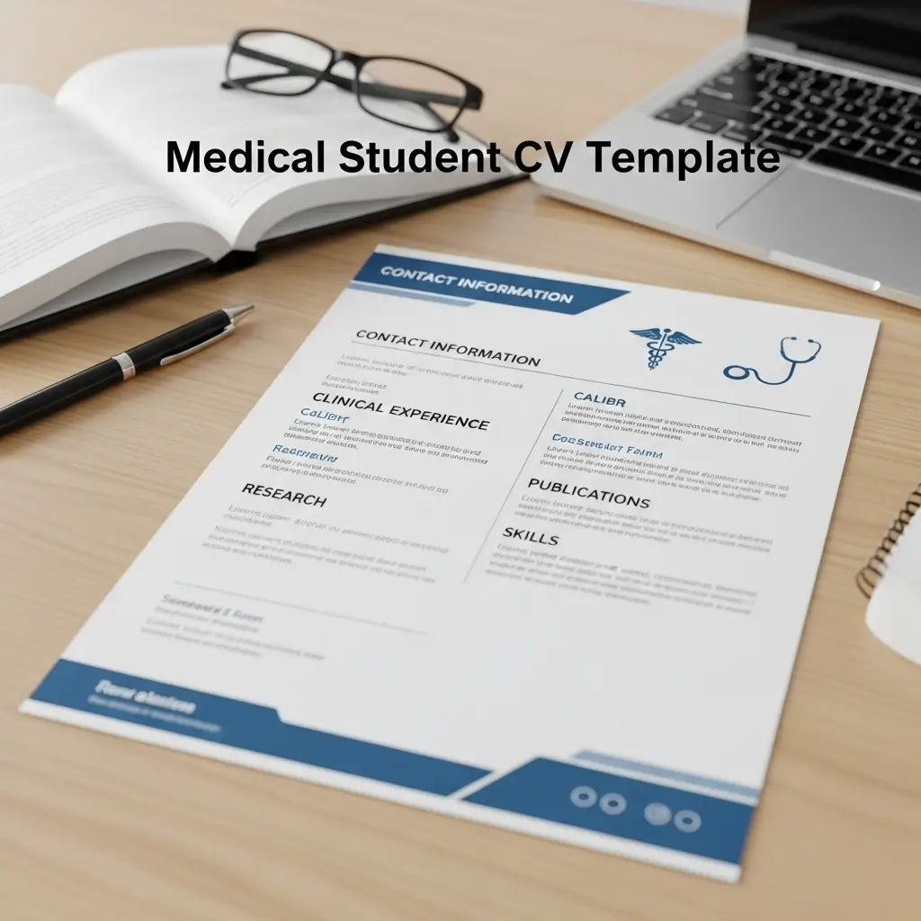 Medical Student CV Template